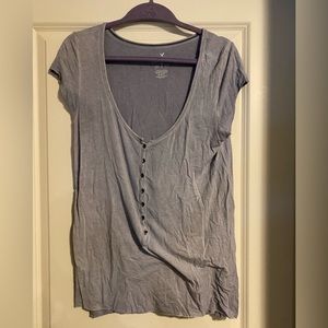 American Eagle Light Blue T-Shirt